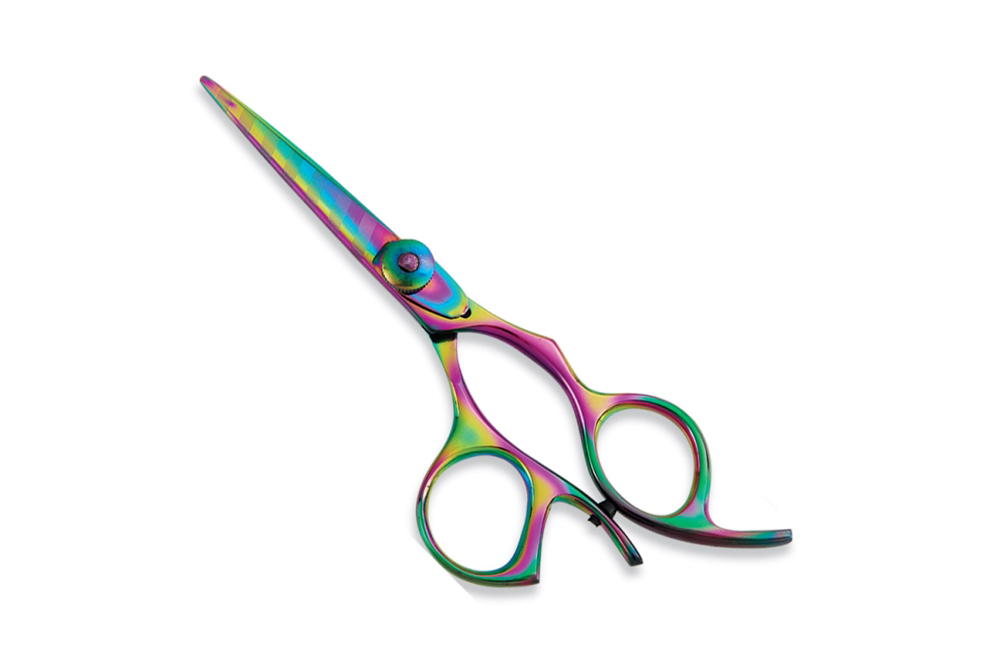 WI-1585 Multi-Color Coated Hair Scissors