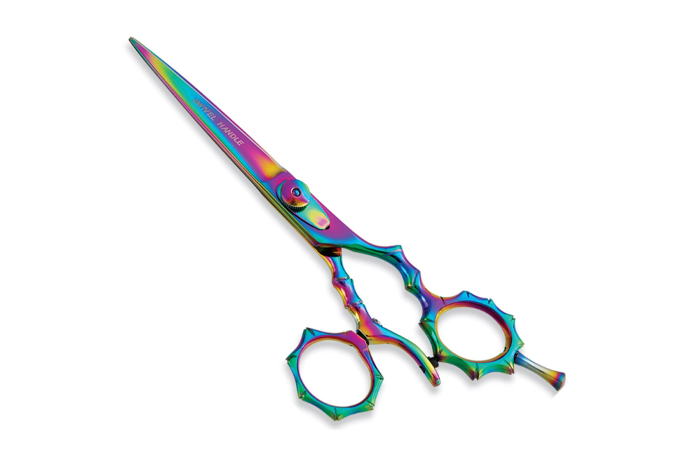 WI-1602 Iridescent hair cutting scissors
