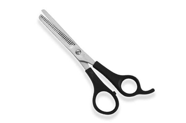 Barber thinning scissors