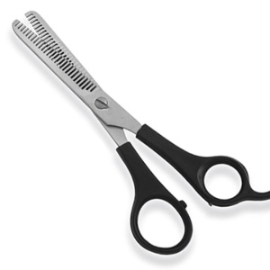 Black Handle Thinning Scissors