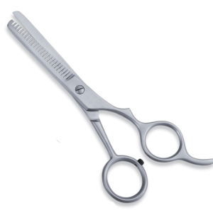 Matte Silver Hairdressing Scissors