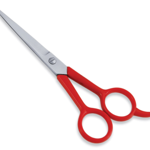 Red Hair Cutting Scissors