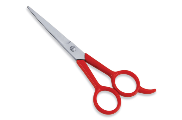 Red Hair Cutting Scissors