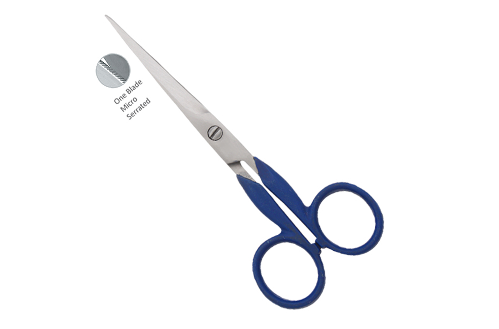 WI-1668 Scissors With Blue Handle
