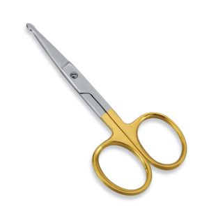 Rounded Stainless Steel Scissors