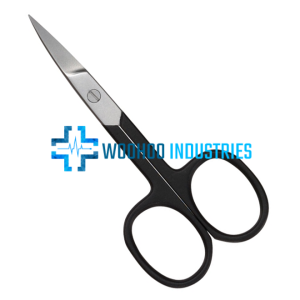 Black Stainless Steel Cuticle Scissors