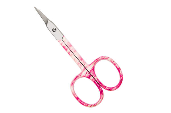 Pink Patterned Cuticle Scissors