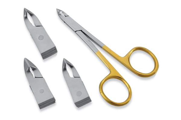 Gold Handle Cuticle Scissors
