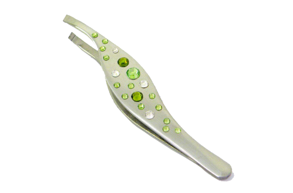 Emerald Spark Eyebrow Tweezers