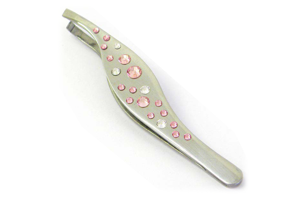 WI-1851 Pink Diamond Tweezers