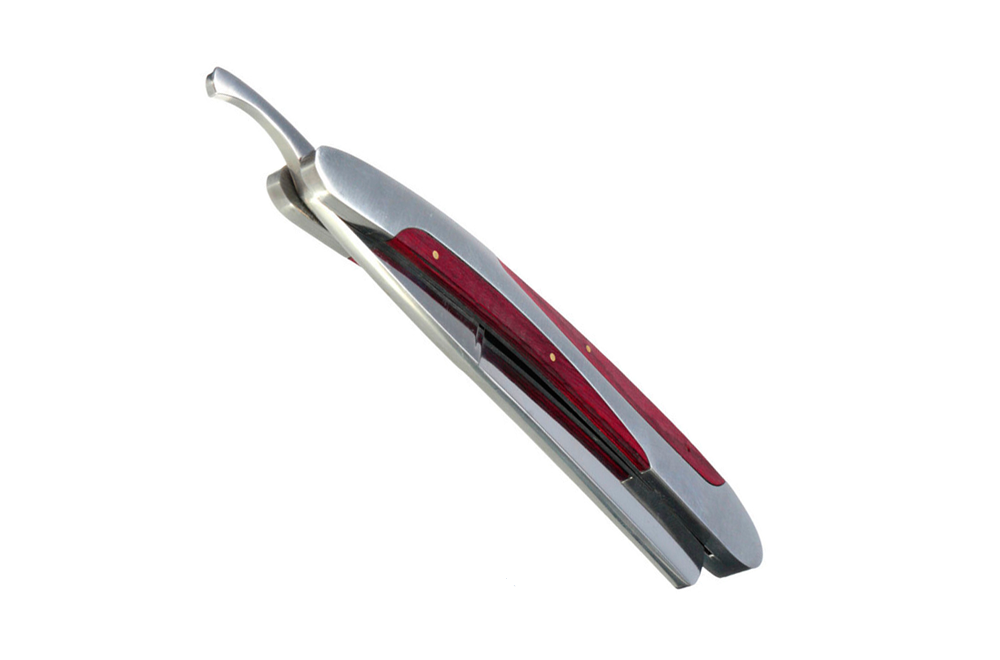 WI-1924 Rose Wood Steel Razor
