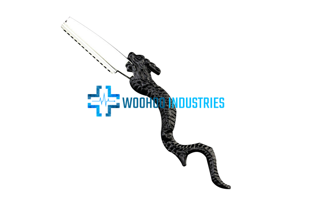 WI-1928 Black Dragon Handle Razor