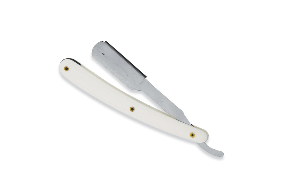WI-1932 White Handle Precision Razor